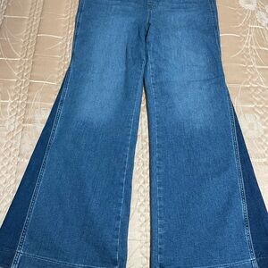 SPANX Denim Flare Jeans in Blue